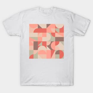 Mid Century Shapes N.07 / Hot Summer Geometry T-Shirt